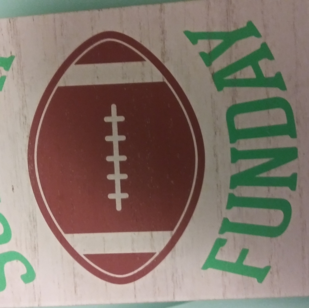 Sunday Funday football mancave sign